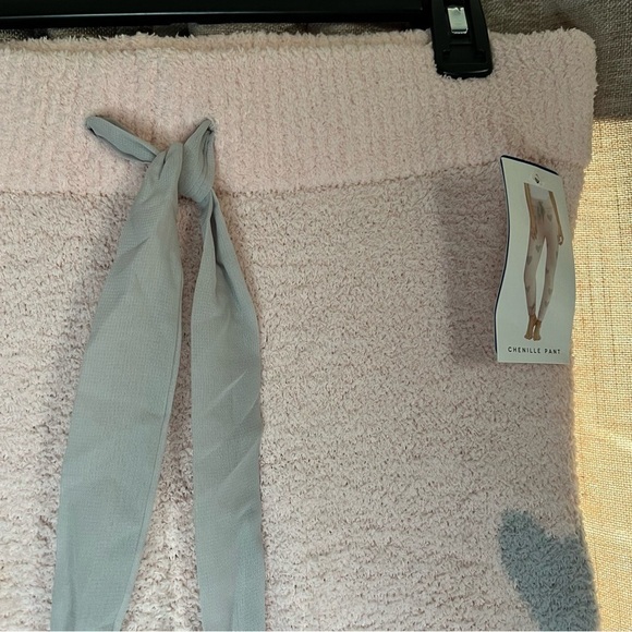 NWT Honeydew Intimates Chenille Pink Glisten Heart Print Jogger Pants Size Large - Picture 9 of 15